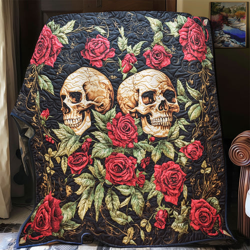 Rose Skull WX2712043CL Quilt