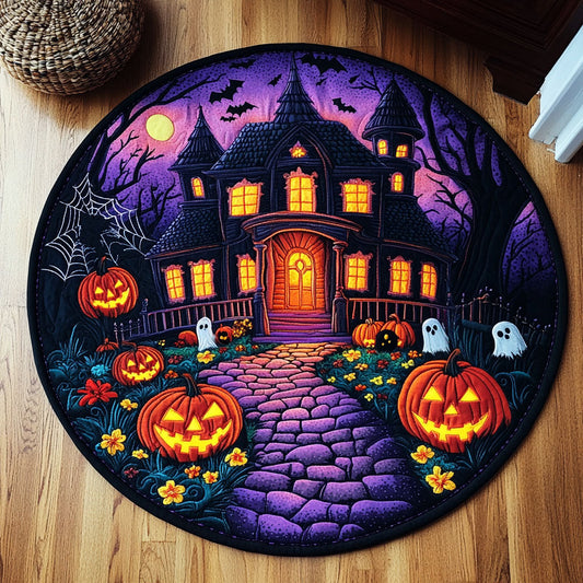 Gravelight Grove WJ0608050CL Quilted Round Mat