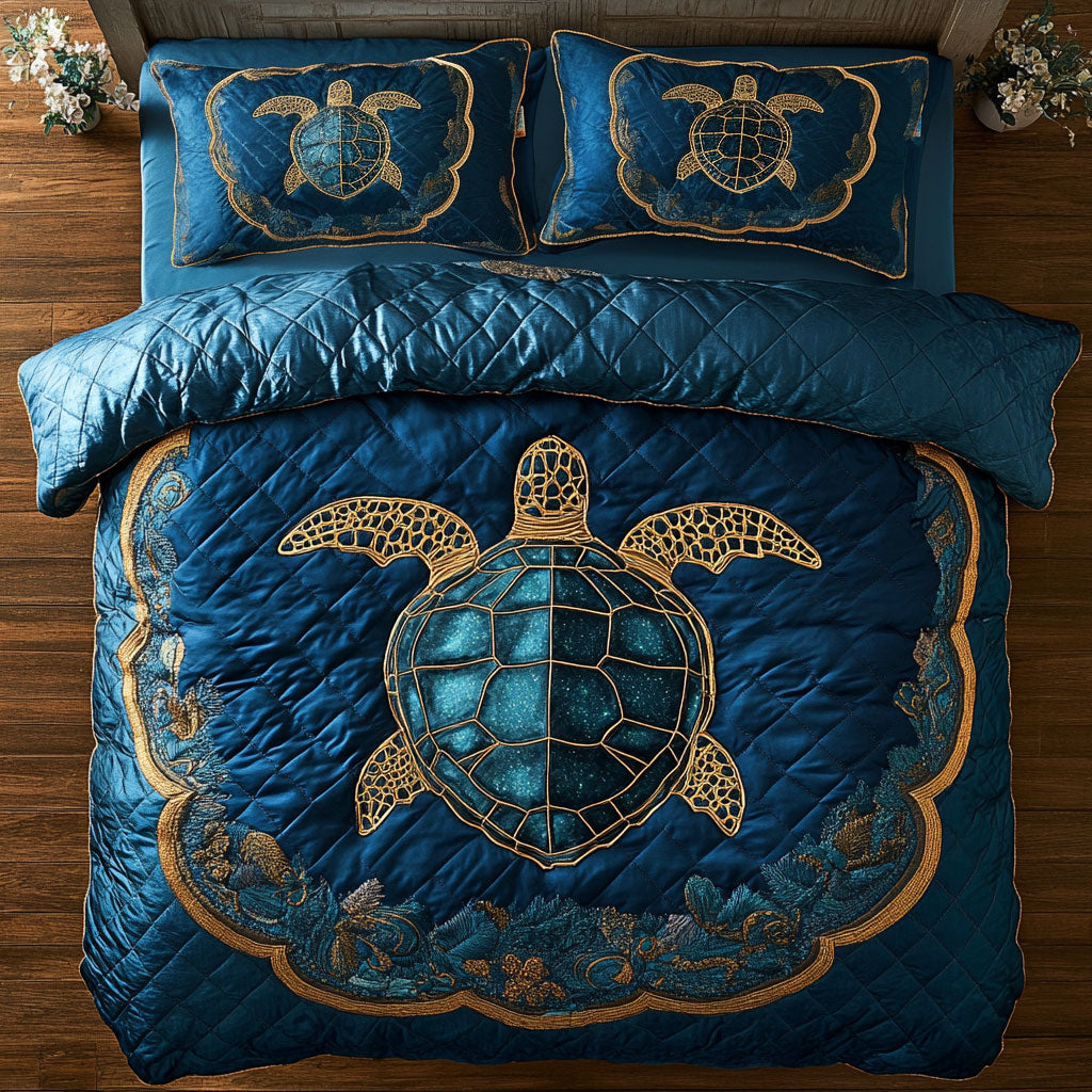 Oceanic Mosaic WY1108086CL Duvet Cover Set