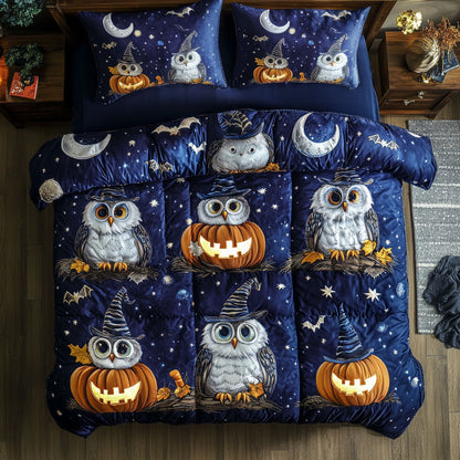 Spooky Owl Whispers WN0708094CL Duvet Cover Set