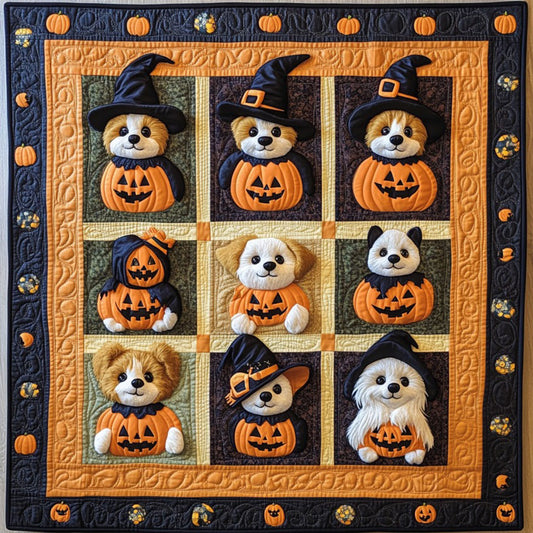 Boo Puppies XR1209029CL Quilt
