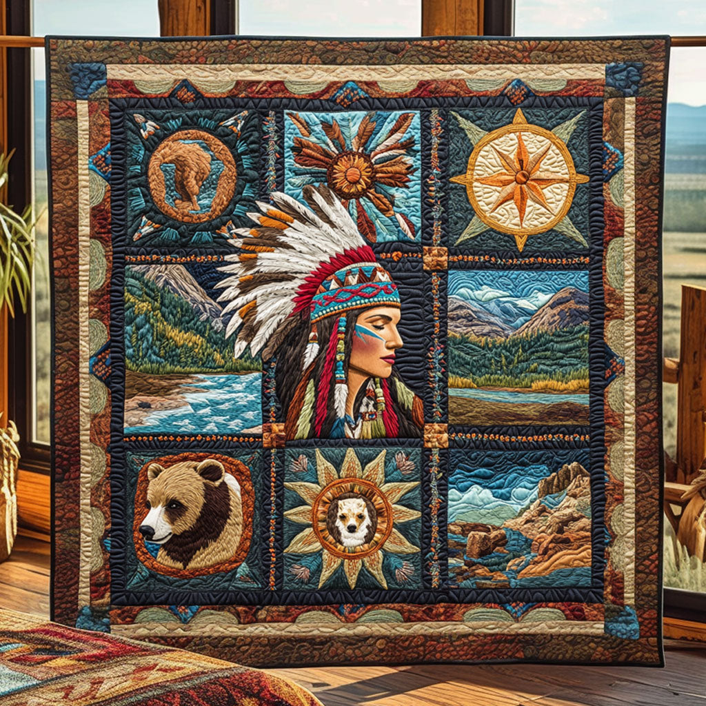 Native Courage WN2008048CL Quilt