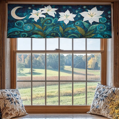 Lily Night WX2205039CL Quilted Valance