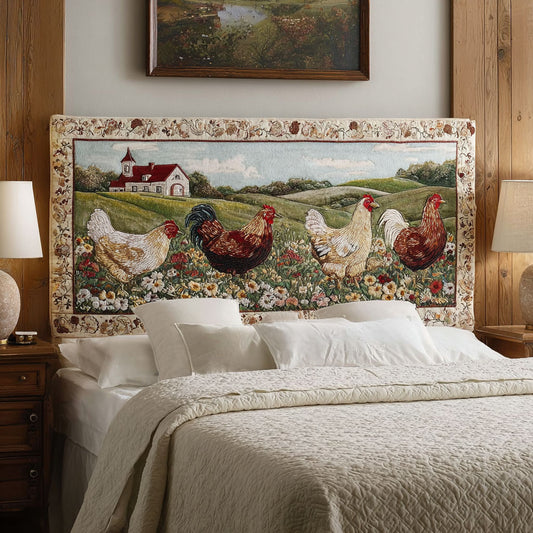 Chicken Farm CW2312003CL Quilted Headboard Slipcover