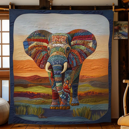 Sacred Elephant Path WN0904027CL Quilt