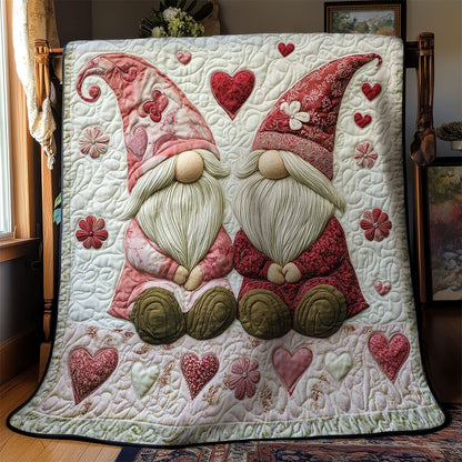 Romantic Gnomes WN2512048CL Quilt