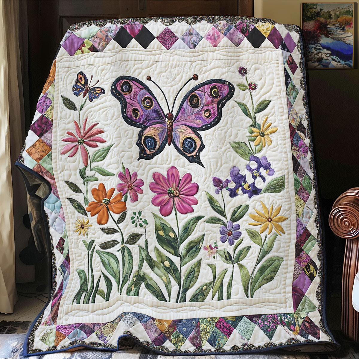 Garden Whimsy YR1901019CL Quilt