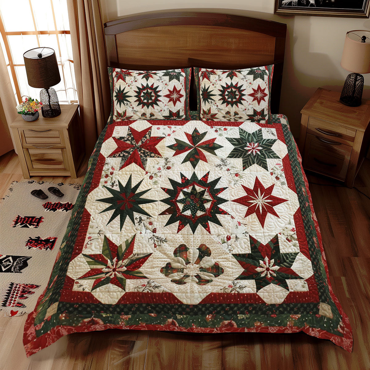 Christmas Star WJ0212043CL Duvet Cover Set