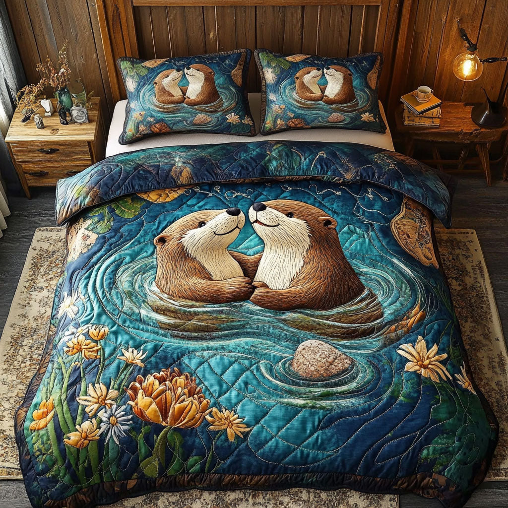 Otter Hug CM0206010CL Duvet Cover Set