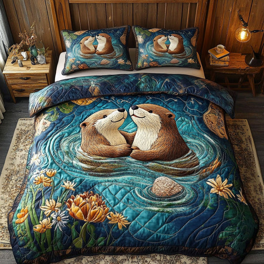 Otter Hug CM0206010CL Duvet Cover Set