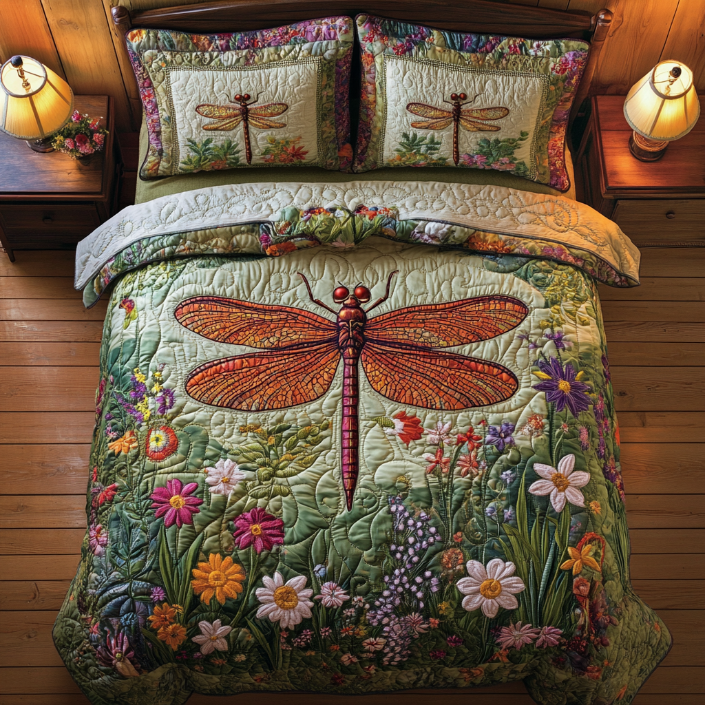 Dragonfly Dreams YR1601045CL Duvet Cover Set