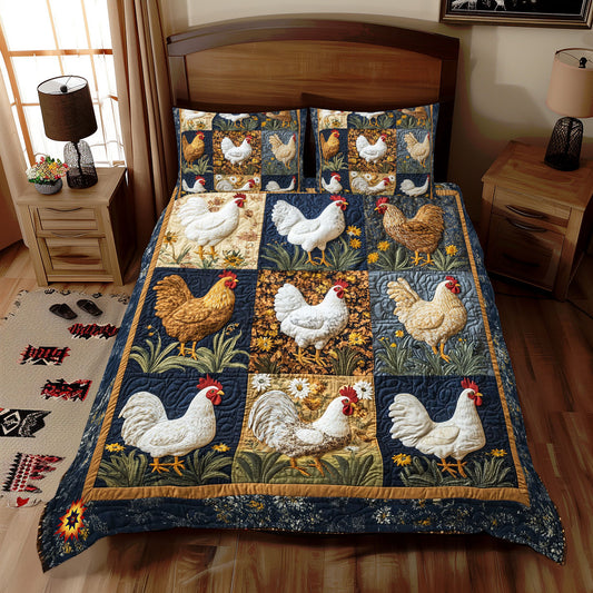 Fluffy Chicken WX2612097CL Duvet Cover Set