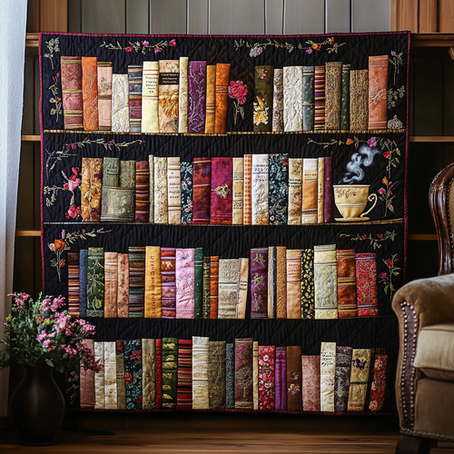 Bookshelf Lover YR2001044CL Quilt
