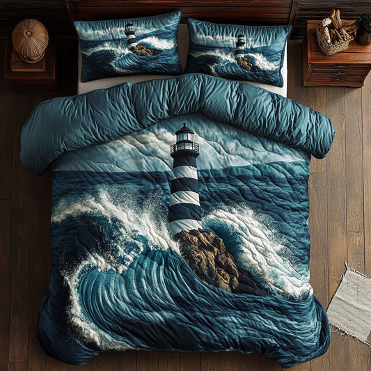 Thunder Wave Lighthouse WY3105028CL Duvet Cover Set