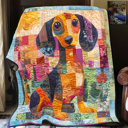 Dog Patchwork YR1101042CL Quilt