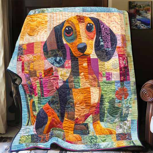 Dog Patchwork YR1101042CL Quilt