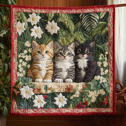 Bloom Garden Kitten CW0701002CL Quilt