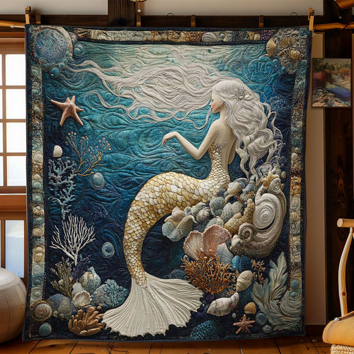 Golden Mermaid WN0901014CL Quilt