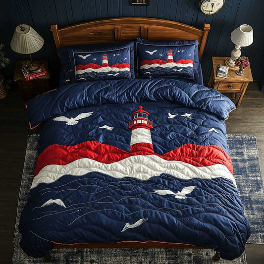 Midnight Lighthouse WN3103034CL Duvet Cover Set