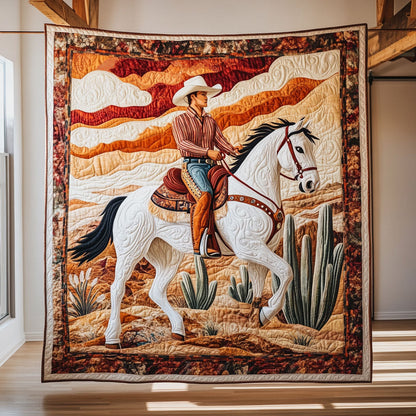 The Lonesome Cowboy WY2108059CL Quilt