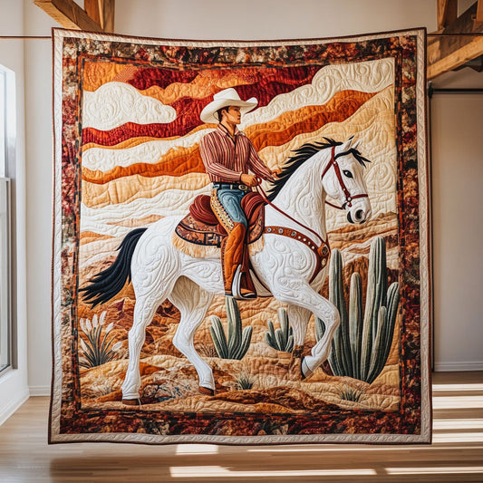 The Lonesome Cowboy WY2108059CL Quilt