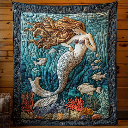 Charming Mermaid CP2605042CL Quilt