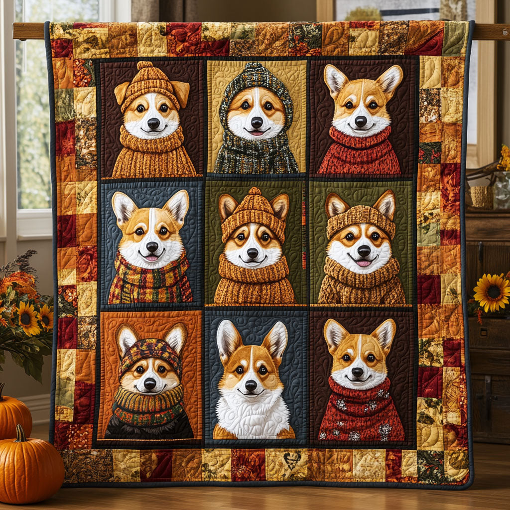 Corgi Cozy CW0608035CL Quilt