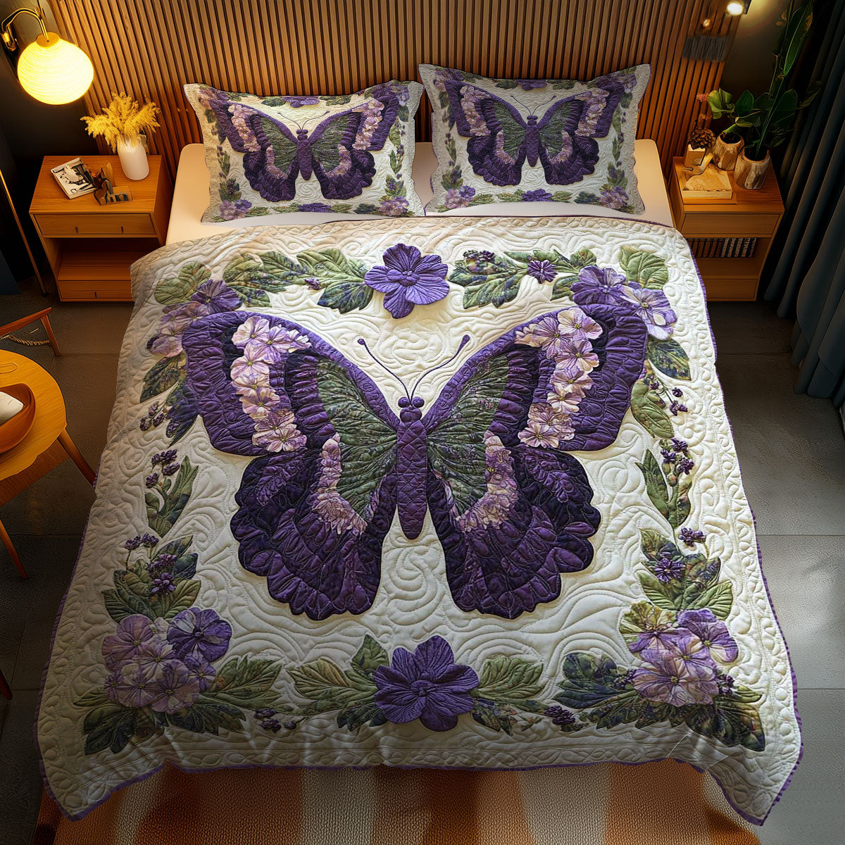 Petal Wings Butterfly WN3012073CL Duvet Cover Set