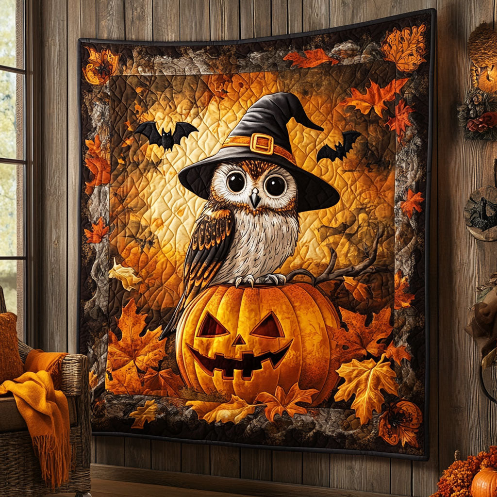 Hat And Owl WN0708055CL Quilt