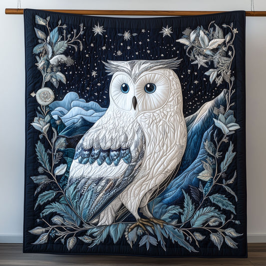 Majestic Snow Owl XK0410005CL Quilt