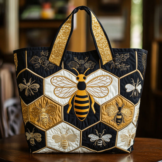 Honeycomb Charm CW2509011CL Quilted Tote Bag