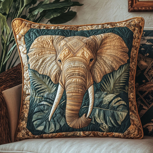 Cozy Elephant CW1201018CL Quilt Pillow Case