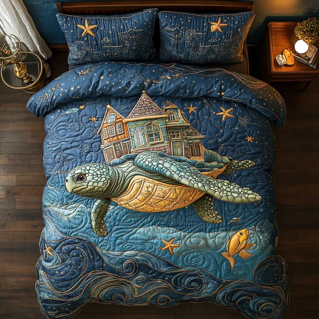 Mythical Turtle Dreams WN1305012CL Duvet Cover Set