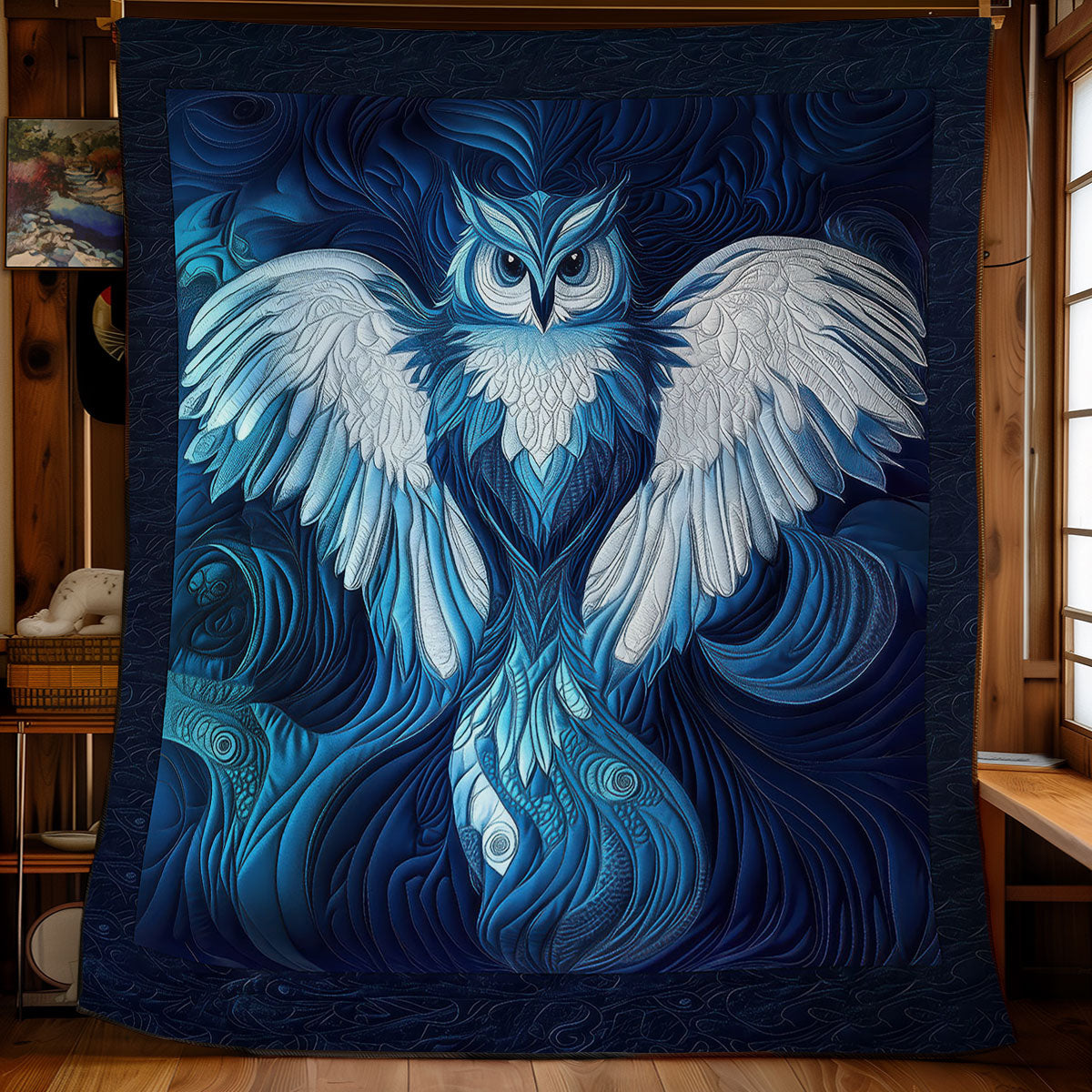 Snow Owl WY0801055CL Quilt