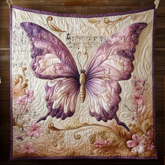 Music Butterfly CW2605469CL Quilt