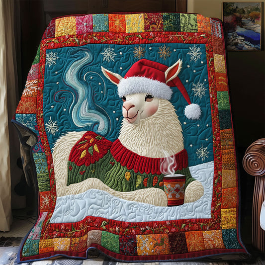 Frosty Llama CP1711065CL Quilt