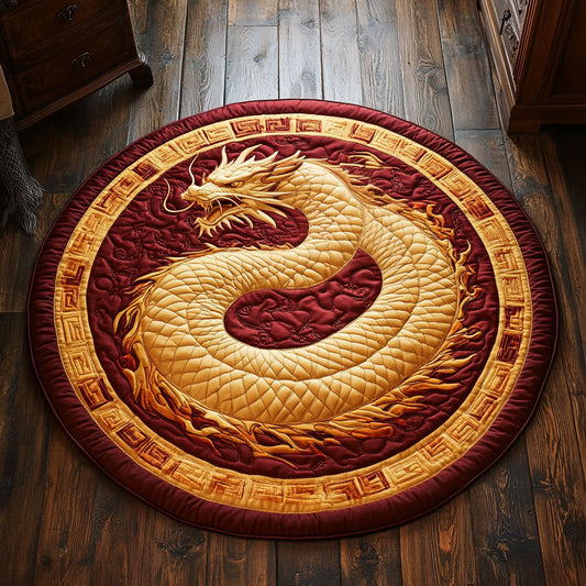 Golden Coil CP160745CL Quilted Round Mat