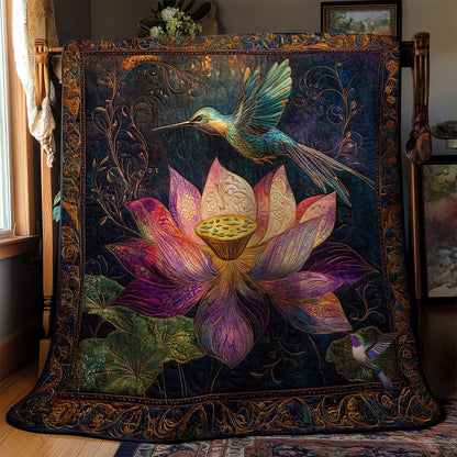 Lotus Hummingbird WN1311049CL Quilt