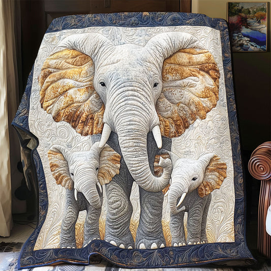 Elephant And Son WY0602140CL Quilt