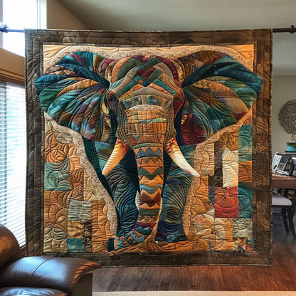 African Elephant WJ0511003CL Quilt