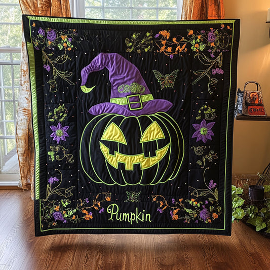 Creepy Pumpkin WN1808020CL Quilt