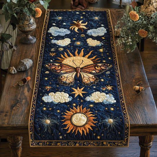 Ecliptic Flight CP1405023CL Quilted Table Runner
