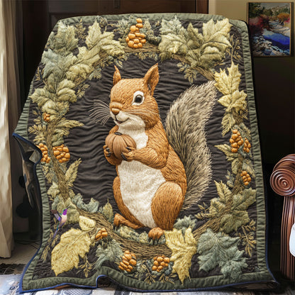 Squirrel YR2412025CL Quilt