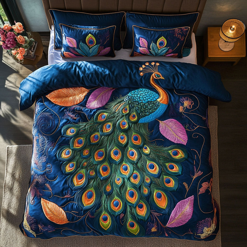 Peacock Dream CW2609027CL Duvet Cover Set