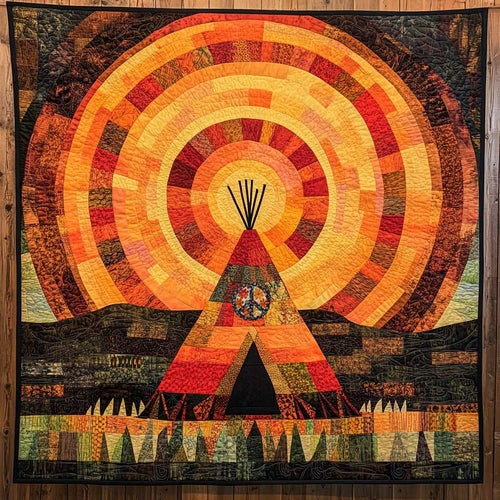 Native American Sunset WN3010001CL Quilt