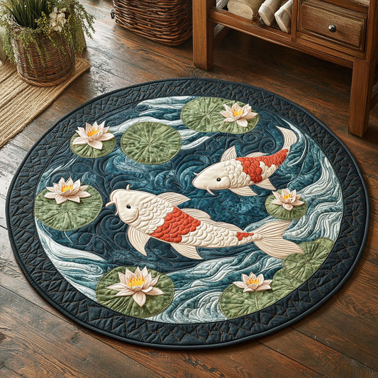 Aqua Balance CP1808100CL Quilted Round Mat