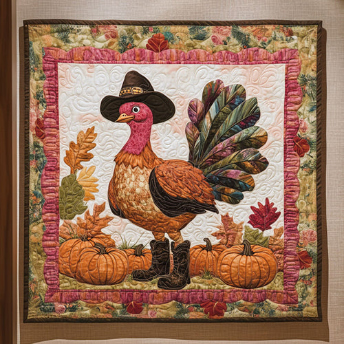 Rustic Turkey WN2309086CL Quilt