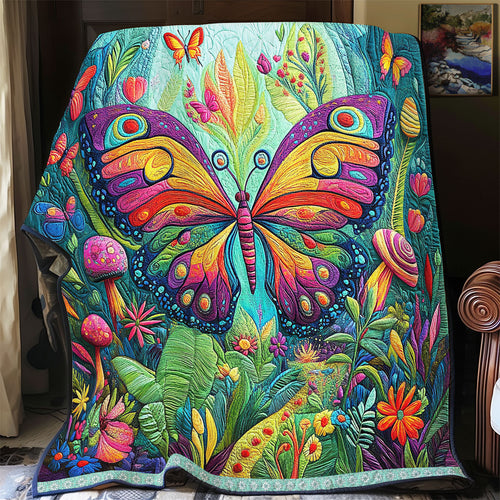 Colorful Butterfly WX2512007CL Quilt