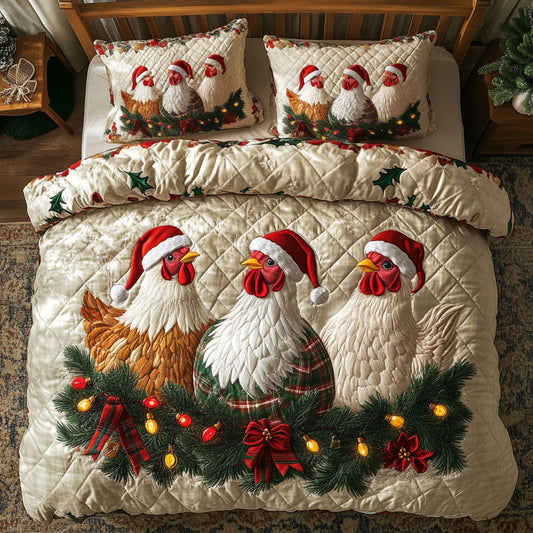 Fancy Chicken WN0810023CL Duvet Cover Set