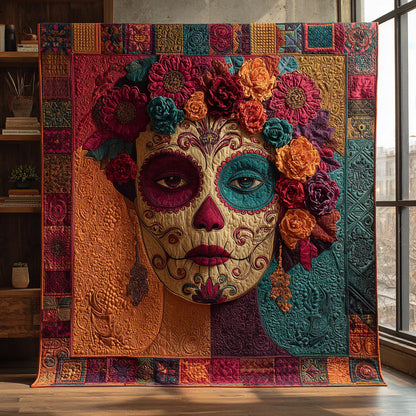 Velvet Skull Crown CW0908029CL Quilt